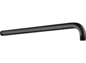 16" bras de douche noir mat 1/2" IPS. Type de produit : Bras de douche.
