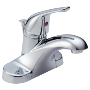 4" à entraxe 1 poignée à levier robinet de lavabo chrome 2.2 GPM 1/2" Ips 3 trou