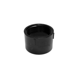 Adaptateur femelle fileté ABS - 2" - couleur : noir