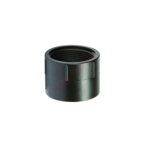 Adaptateur femelle fileté ABS - 4" - couleur : noir