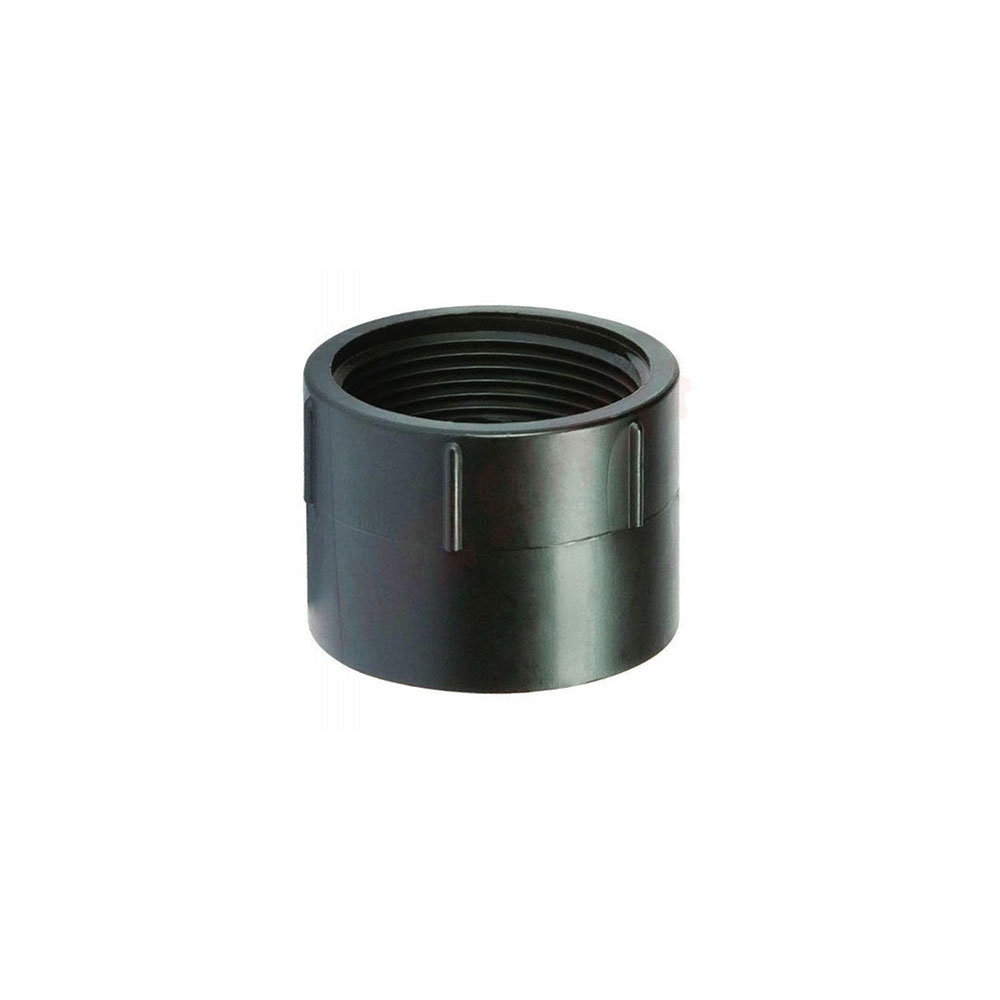 BOW Adaptateur femelle fileté ABS - 4" - couleur : noir