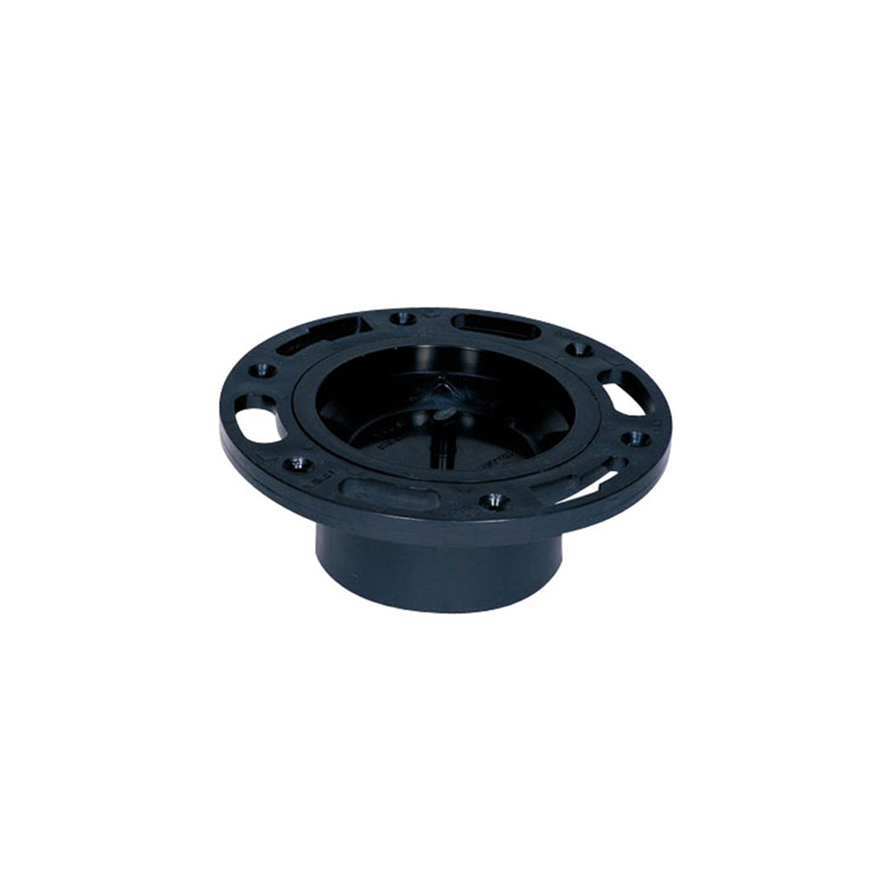 BOW Bride femelle de toilette ajustable ABS avec bouchon - 4" x 3" - couleur : noir