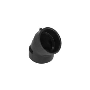 Coude femelle à 45 degré ABS - 1 1/2" - couleur : noir