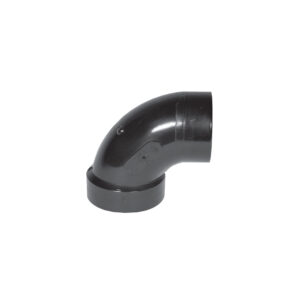 Coude femelle à 90 ABS - 1 1/2" - couleur : noir