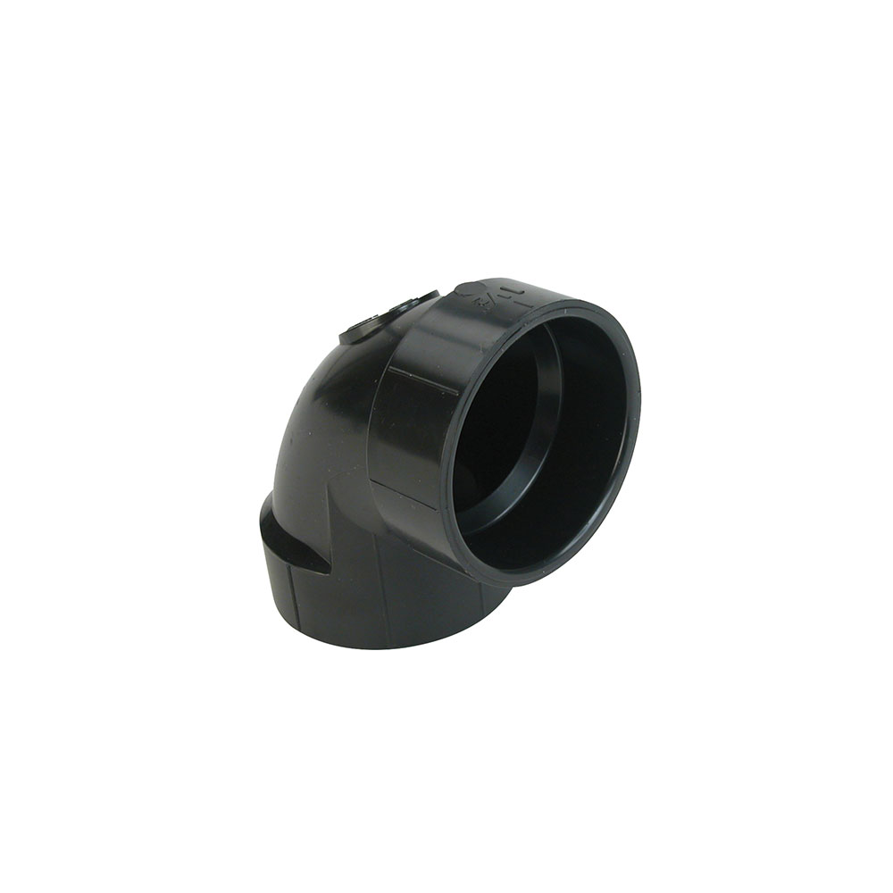IPEX Coude femelle à 90 ABS - 4" - couleur : noir