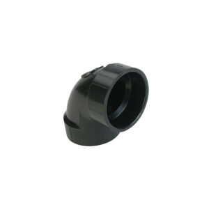 Coude femelle à 90 degré ABS - 2" - couleur : noir