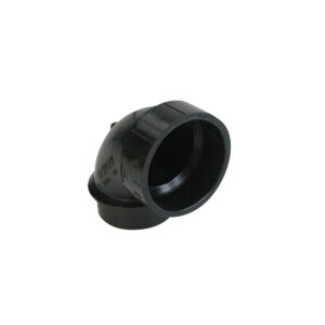 Coude mâle/femelle à 90 degré ABS - 2" - couleur : noir