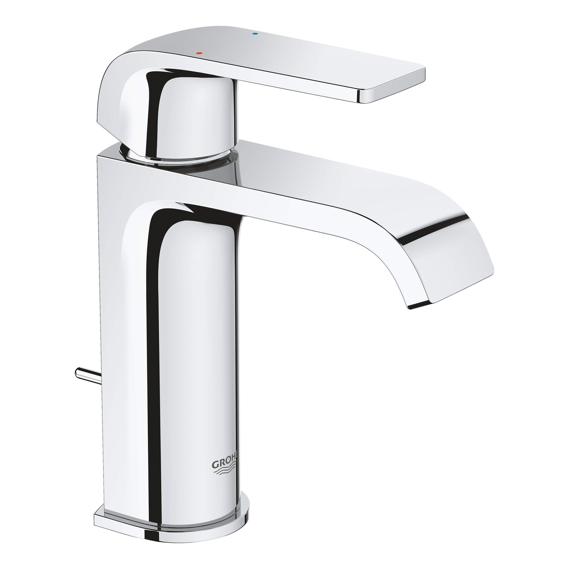 défini monotrou 1 poignée à levier robinet de lavabo chrome drain escamotable 1.