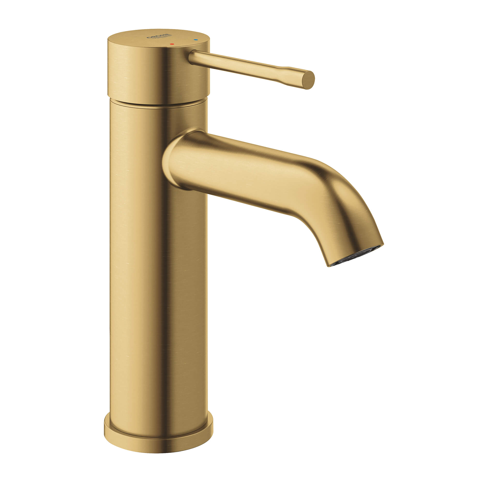 ESSENCE monotrou 1 poignée à levier robinet de lavabo brossé froid Sunrise 1.2 G
