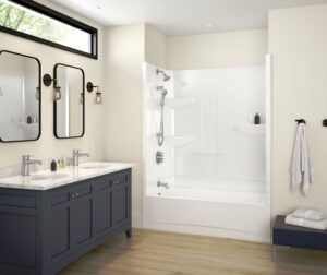 Baignoires-douches 2 pièces