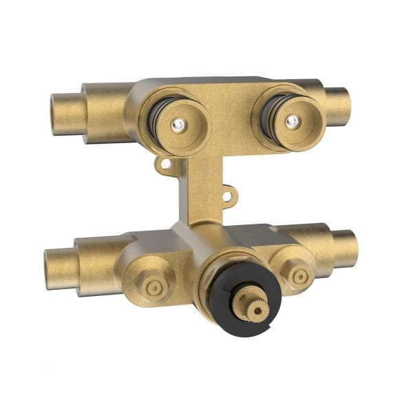 MULTI-BRANDS thermostatique 1/2" NPT inverseur brut vanne 2 voies.