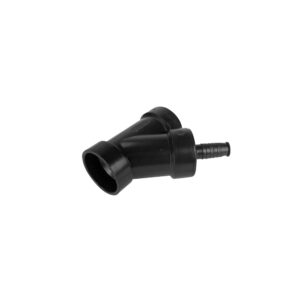 Raccord en «Y» femelle ABS pour lave-vaisselle - 1 1/2" x 1/2" - couleur : noir