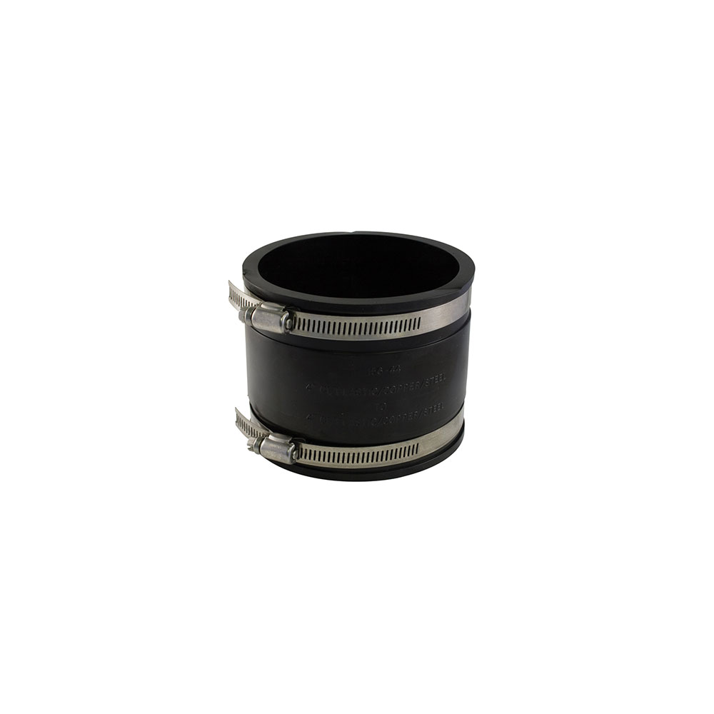 JOHN L. SCHULTZ Raccord flexible noir 3" x 3"