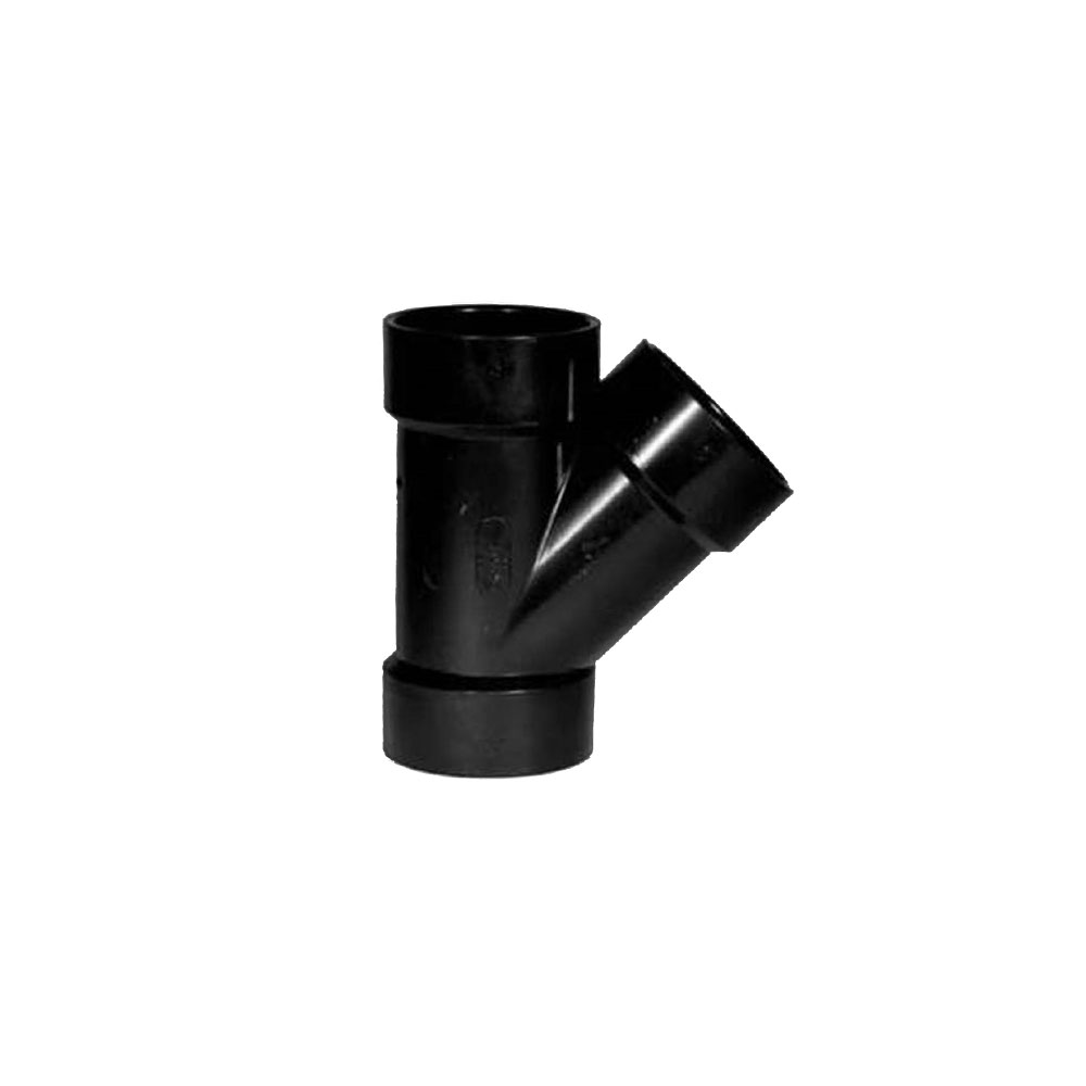 IPEX Raccord «Y» femelle ABS - 4" x 4" x 2" - couleur : noir