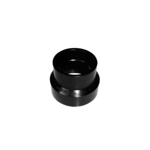 Réducteur femelle ABS - 4" x 1 1/2" - couleur : noir