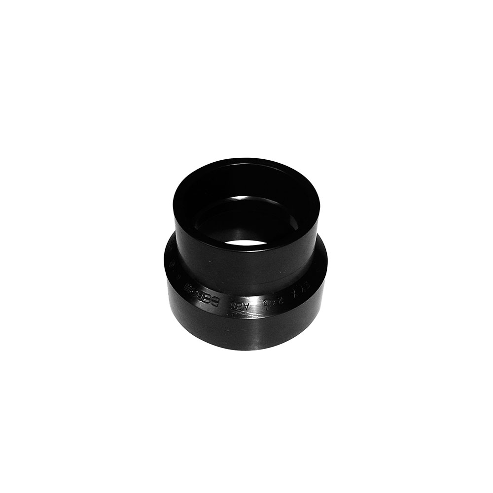 BOW Réducteur femelle ABS - 4" x 2" - couleur : noir