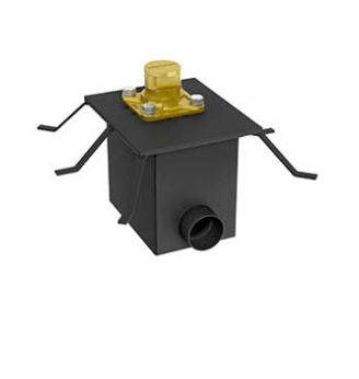 thermostatique PEX autoportant baignoire Roughs avec A Concrete plancher Box Ins