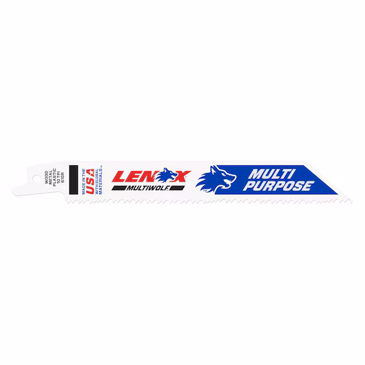 LENOX Lames de scie alternative WAVE EDGE 10 TPI, 152 x 19 x 0,9 mm (paquet de 5)
