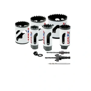 Trousse de scies-cloches pour plombier (10 pièces)
